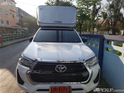 รถกระบะมีแค็ปรับจ้าง มีหลังคาและมีตู้ขนของ Toyota รุ่นRevo ที่จ.นนทบุรี อ.เมืองนนทบุรี ต.ตลาดขวัญ C17605