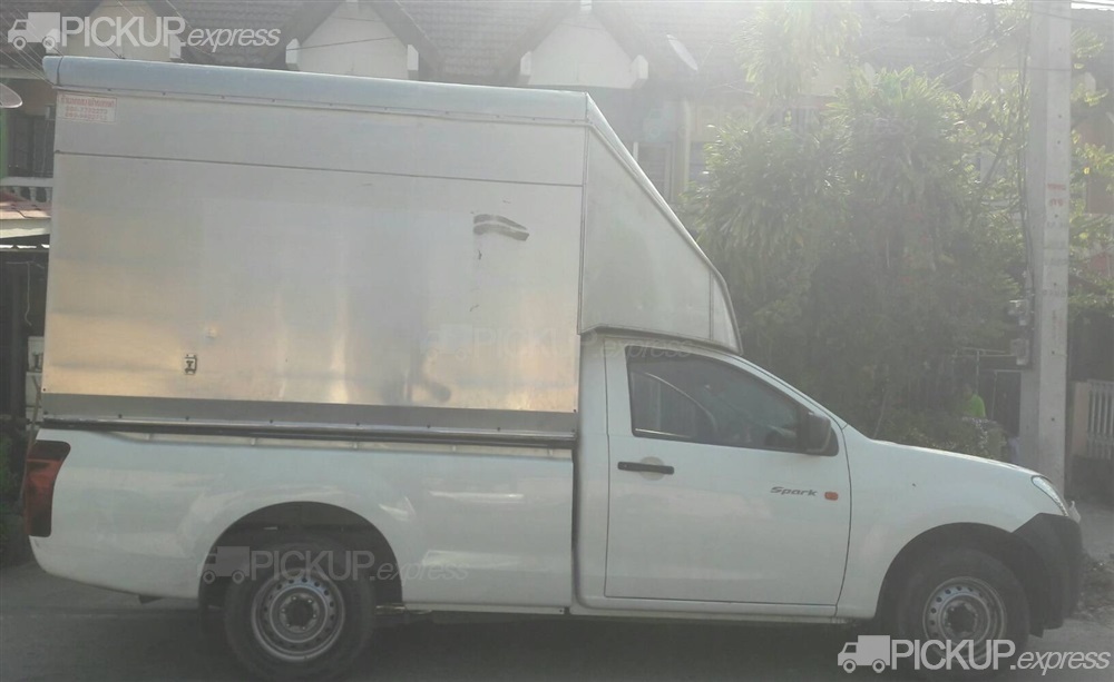 รถกระบะตอนเดียวรับจ้าง มีหลังคาและมีตู้ขนของ อีซูซุ D-MAX ที่ จ.ราชบุรี อ.บ้านโป่ง ต.ปากแรต C12241